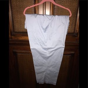 Ruby Rd Powder Blue straight leg pants w/pockets